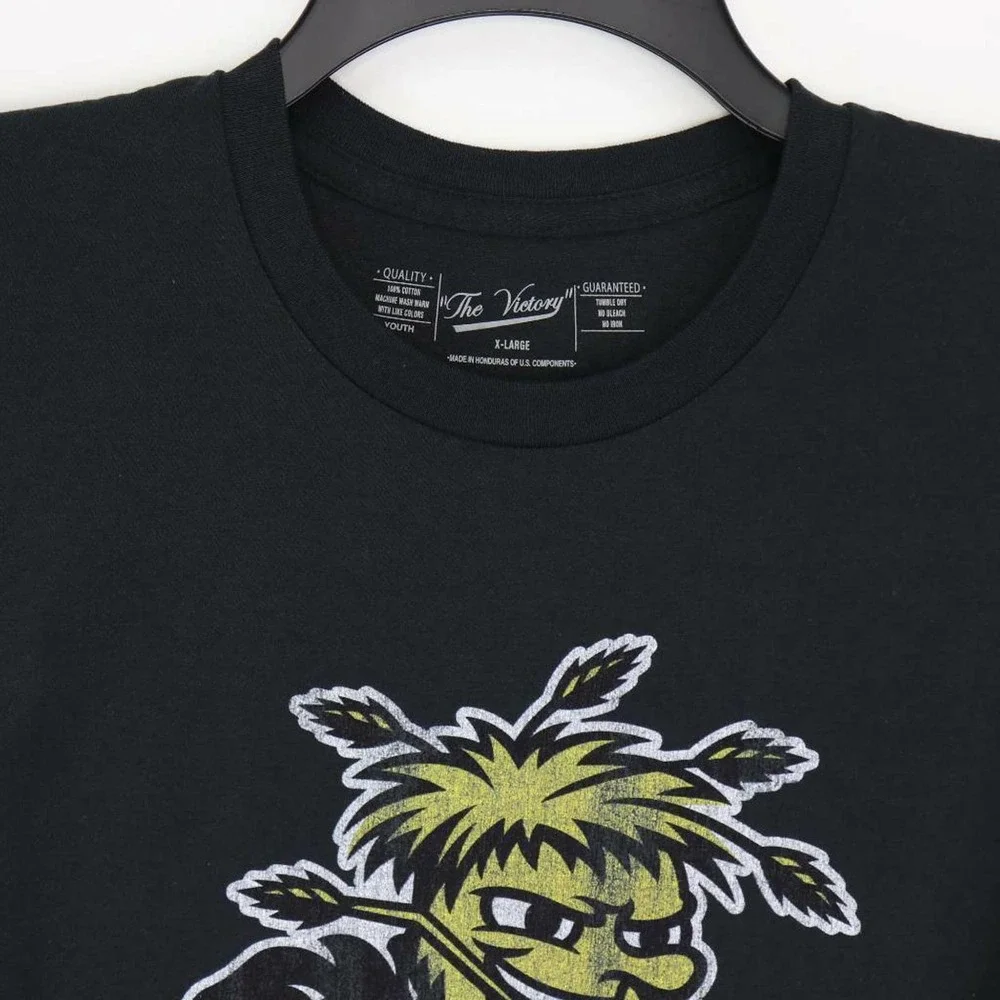 Wichita‎ State Unisex Youth The Victory T-Shirt Black Yellow Short Sleeve XL New